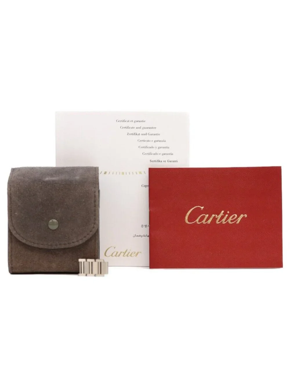 Cartier SS Tank Francaise SM Watch